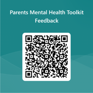 QRCode for Parents Mental Health Toolkit Feedback